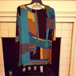 Style & Company, Ladies Multi-Color Tunic  -Plus Size OX